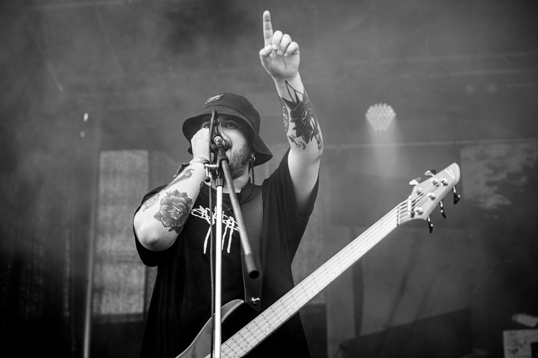 Bild vom Liveauftritt der Band Dogbite beim Summer Breeze 2025