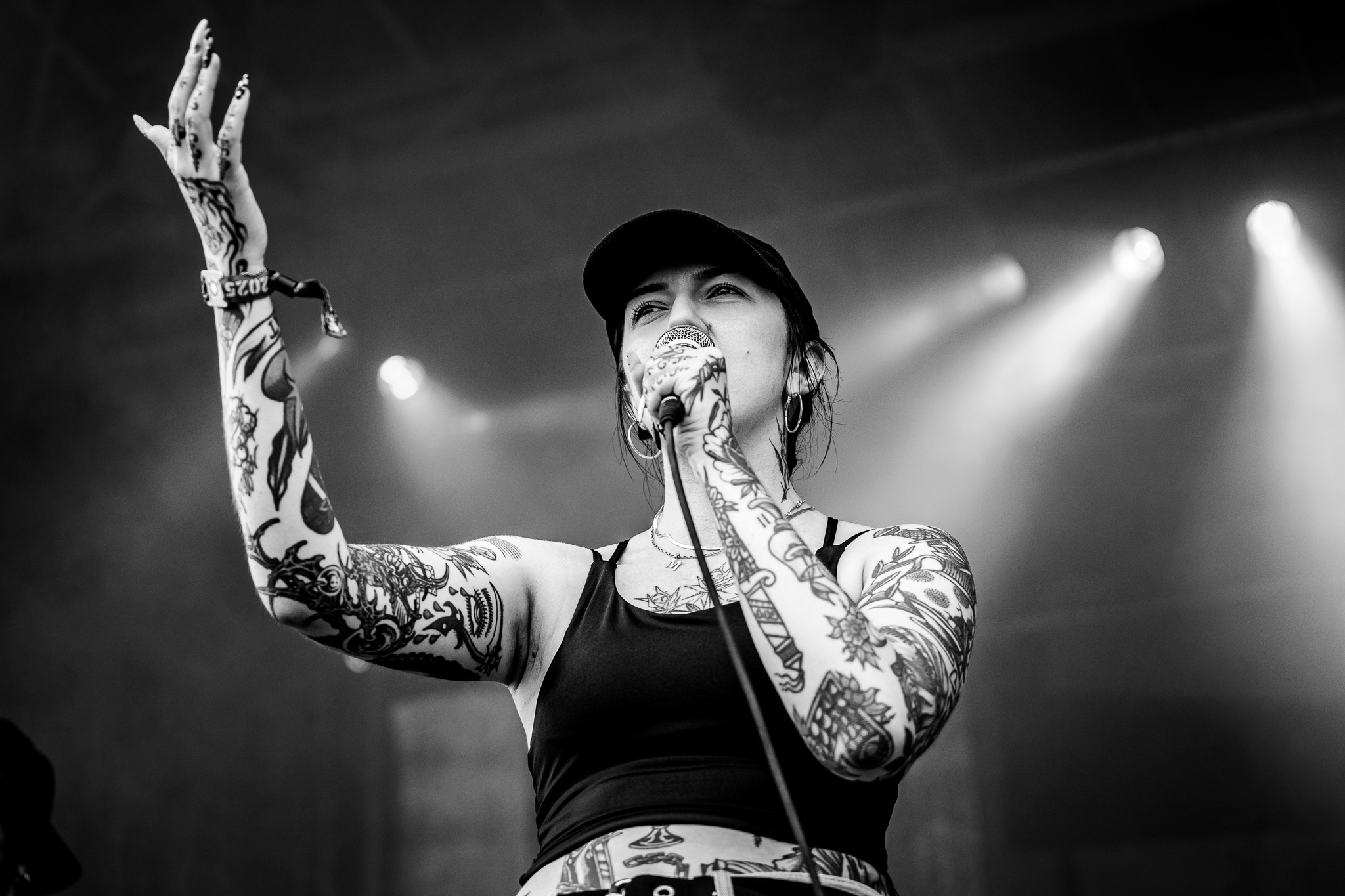 Bild vom Liveauftritt der Band Dogbite beim Summer Breeze 2025