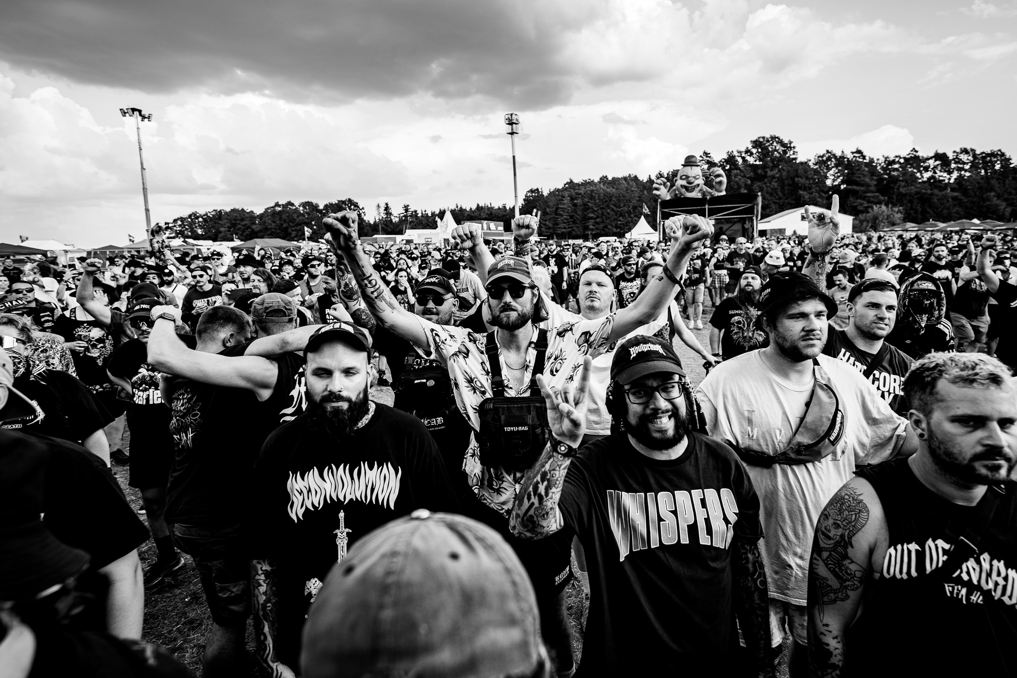 Bild vom Liveauftritt der Band Peace of Mind beim Summer Breeze 2025