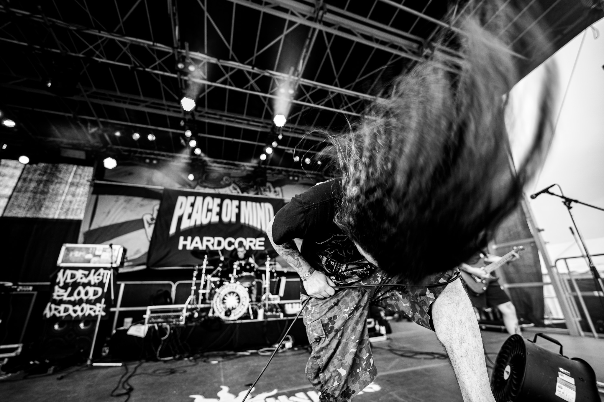 Bild vom Liveauftritt der Band Peace of Mind beim Summer Breeze 2025