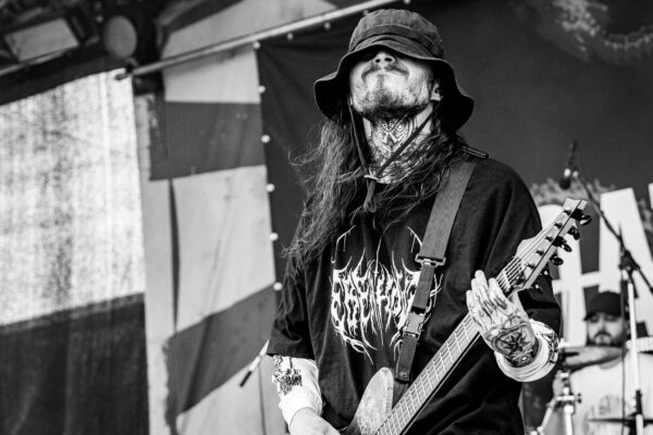 Bild vom Liveauftritt der Band Throatcut beim Summer Breeze 2025
