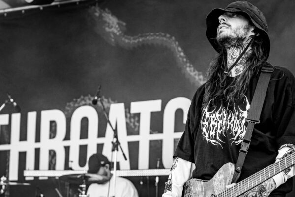 Bild vom Liveauftritt der Band Throatcut beim Summer Breeze 2025
