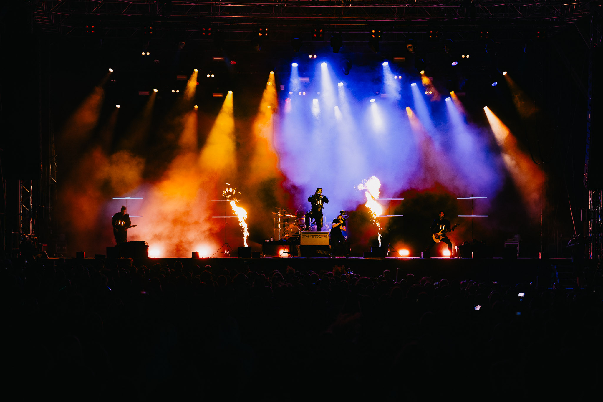 Bild vom Liveauftritt der Band Cypecore beim Summer Breeze 2025