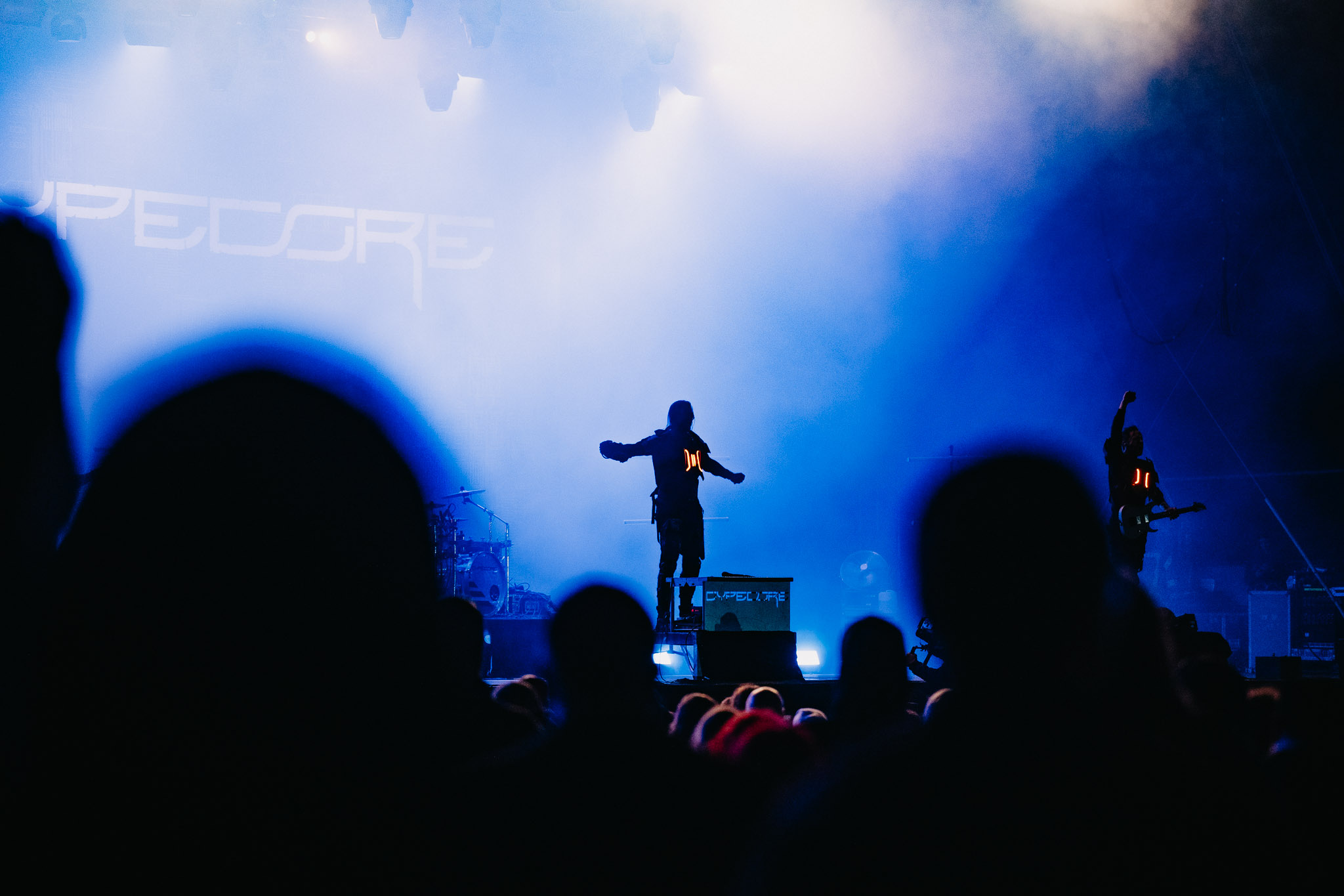 Bild vom Liveauftritt der Band Cypecore beim Summer Breeze 2025