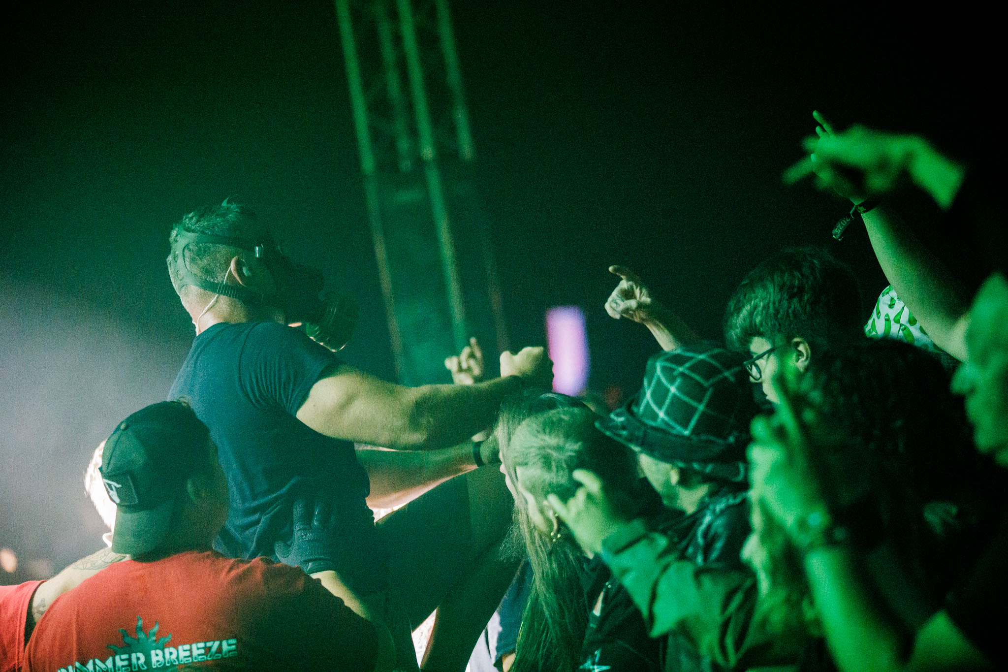 Bild vom Liveauftritt der Band Cytotoxin beim Summer Breeze 2025