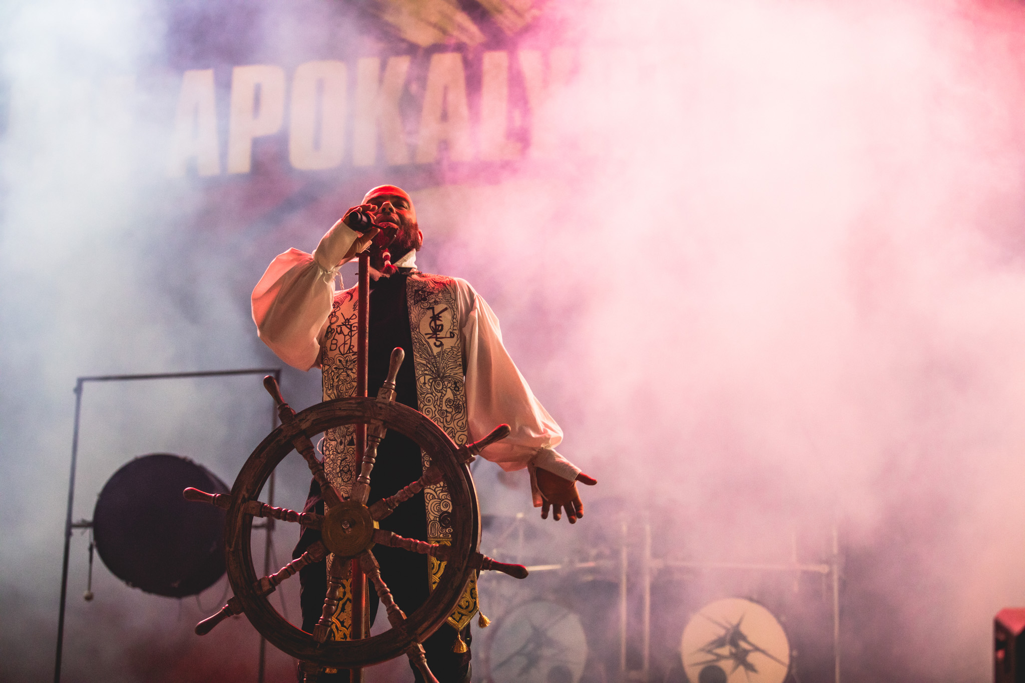 Bild vom Liveauftritt der Band Die apokalyptischen Reiter beim Summer Breeze 2025