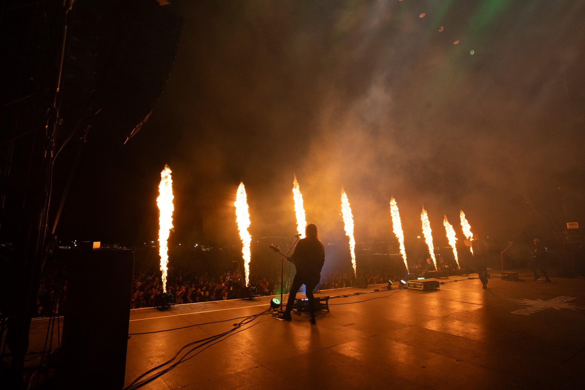 Bild vom Liveauftritt der Band Die apokalyptischen Reiter beim Summer Breeze 2025