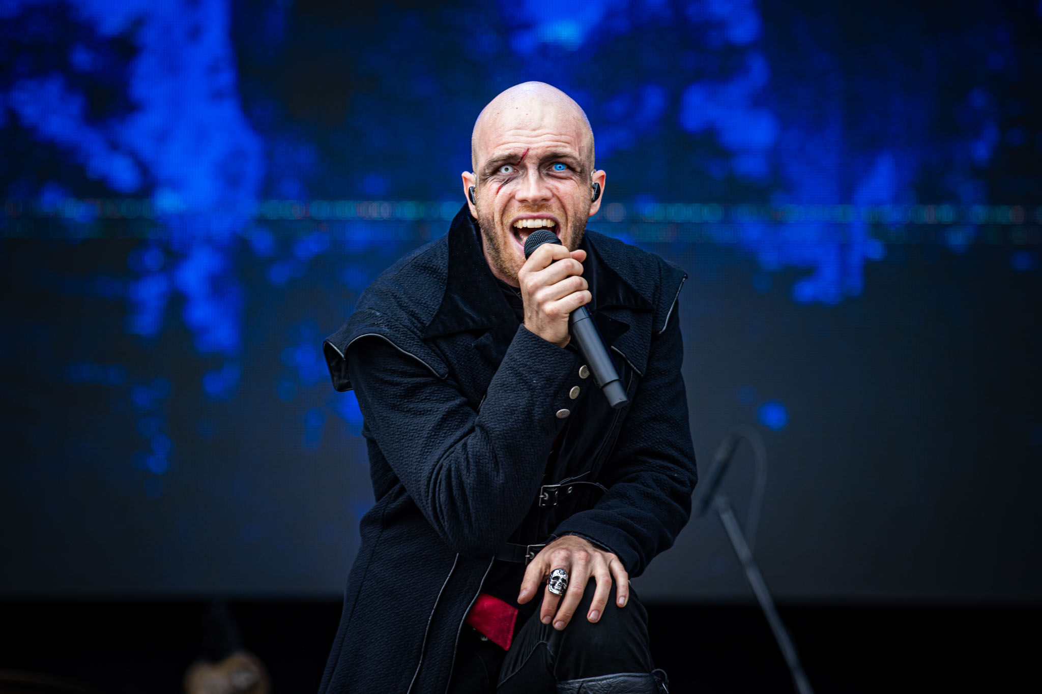 Bild vom Liveauftritt der Band Dominum beim Summer Breeze 2025