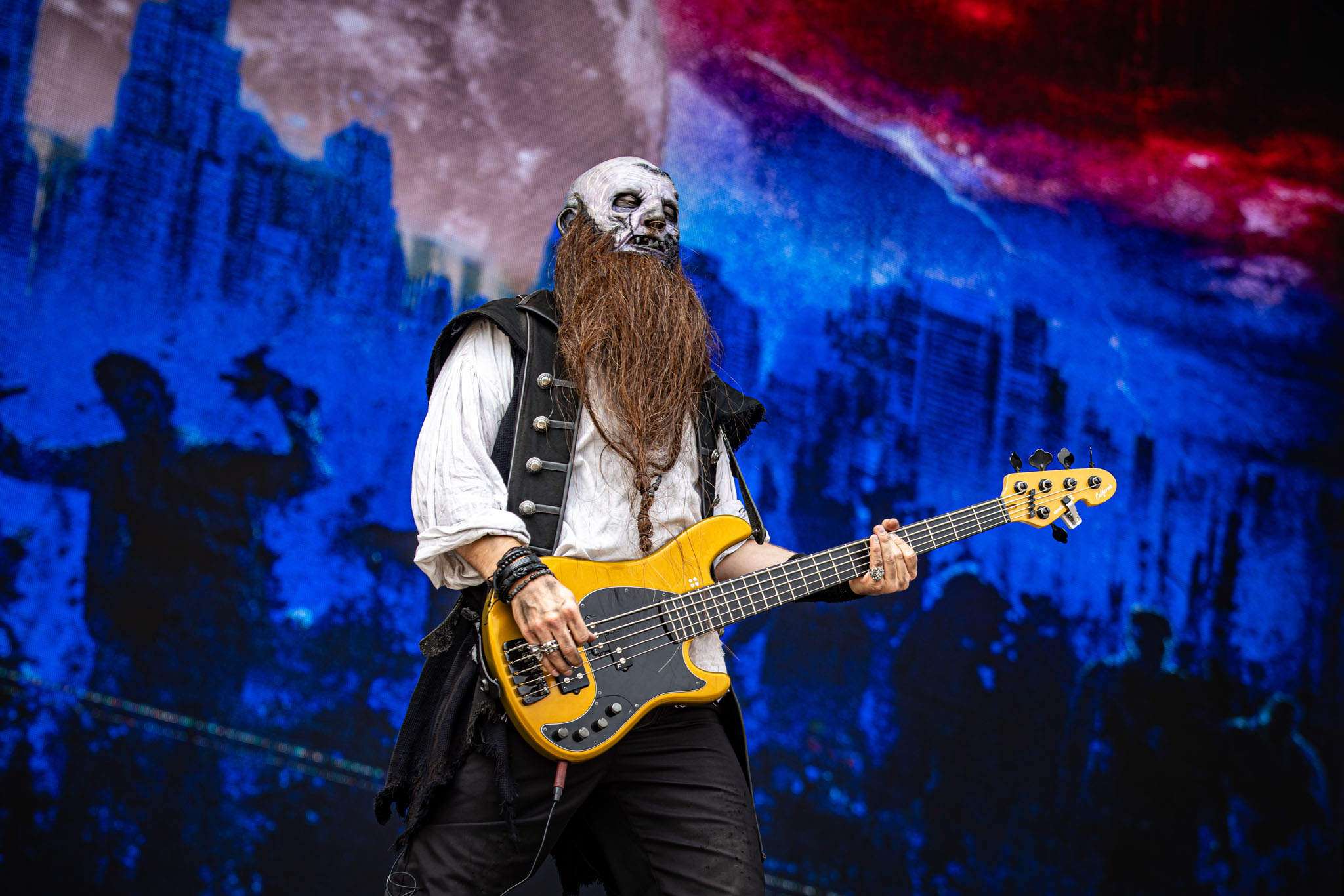 Bild vom Liveauftritt der Band Dominum beim Summer Breeze 2025