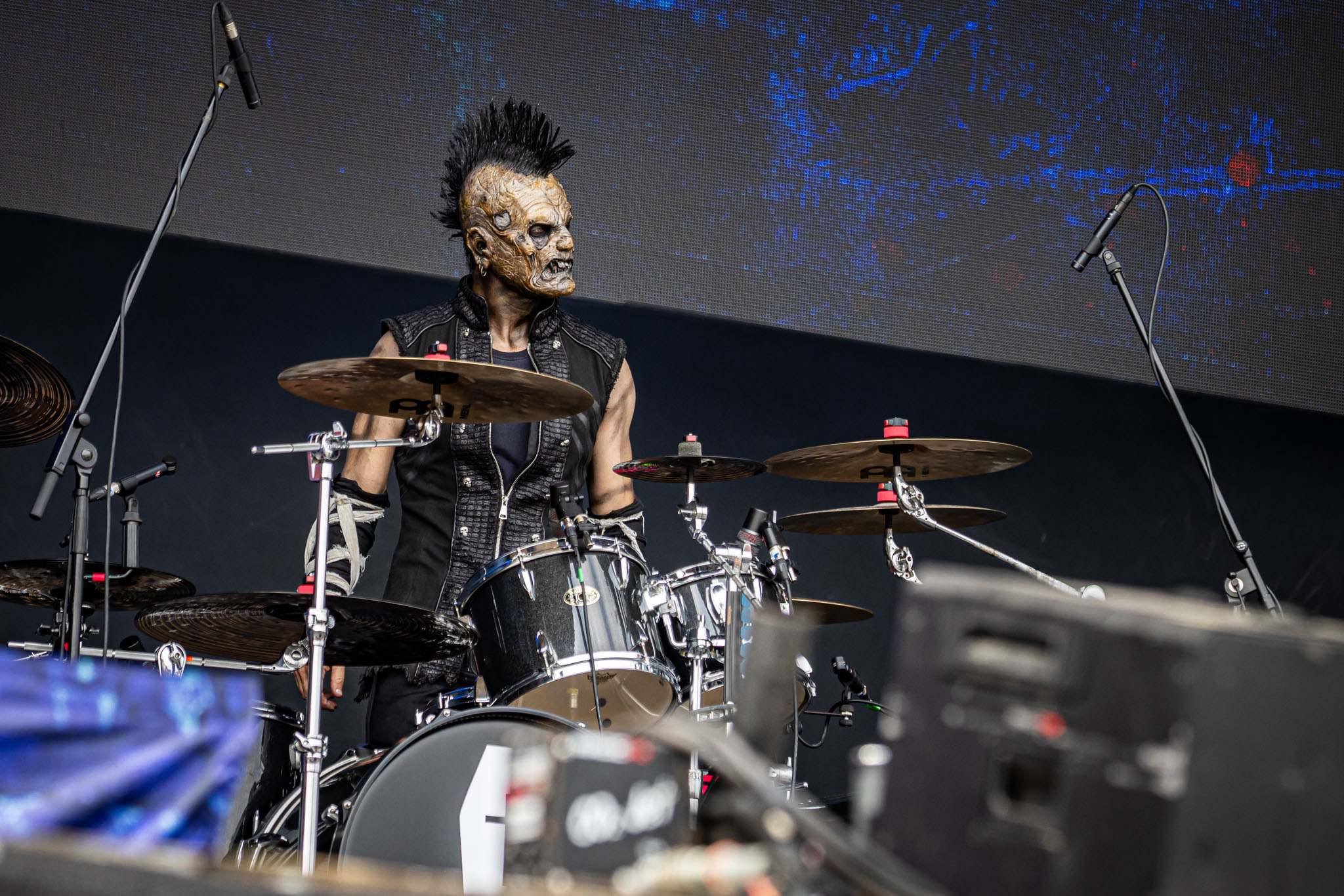 Bild vom Liveauftritt der Band Dominum beim Summer Breeze 2025