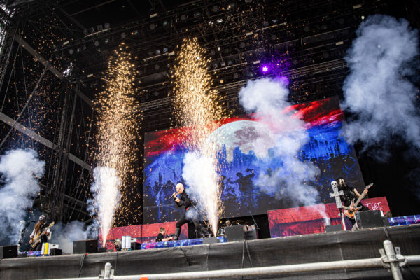 Bild vom Liveauftritt der Band Dominum beim Summer Breeze 2025