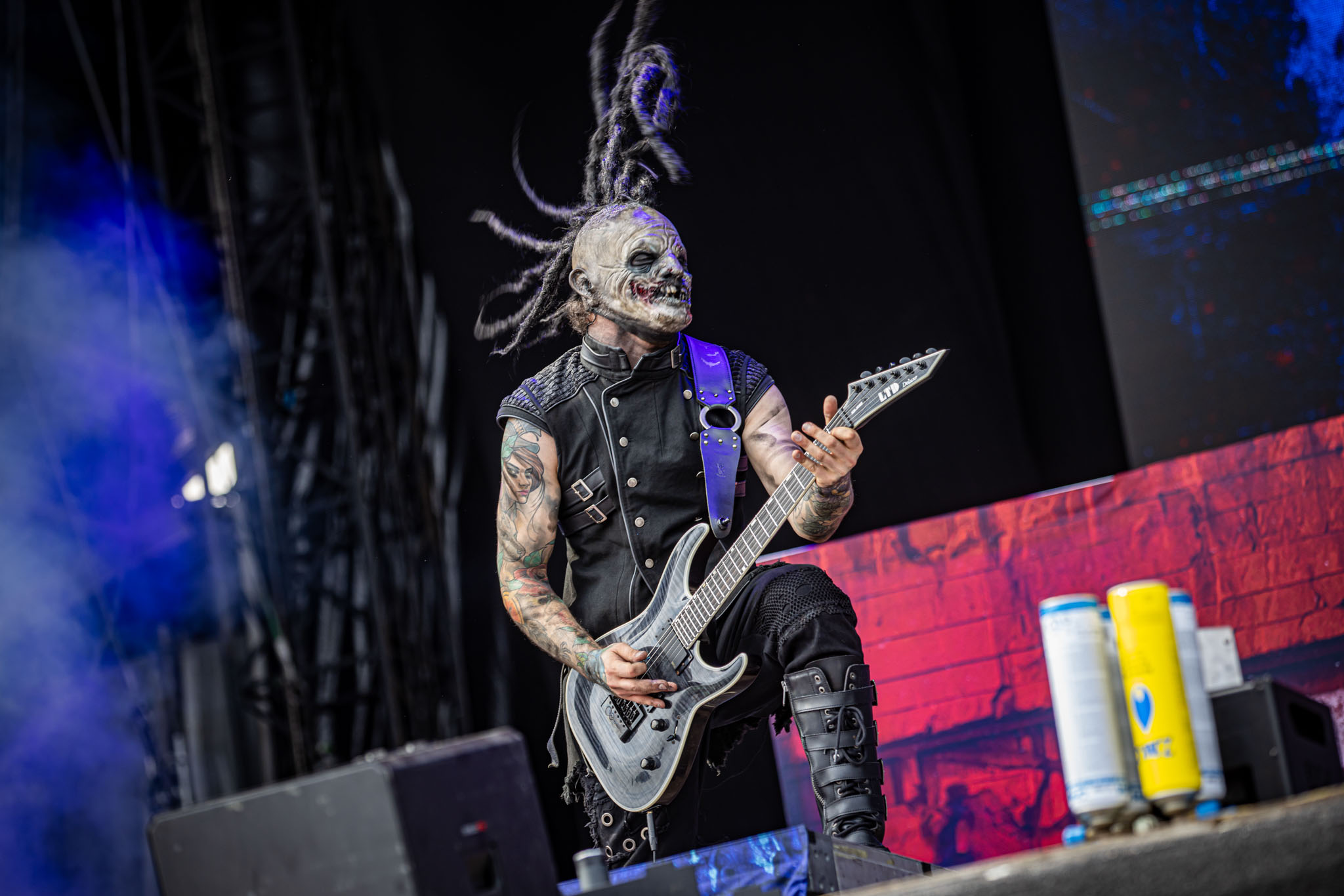 Bild vom Liveauftritt der Band Dominum beim Summer Breeze 2025