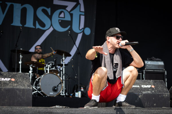Bild vom Liveauftritt der Band Downset beim Summer Breeze 2025