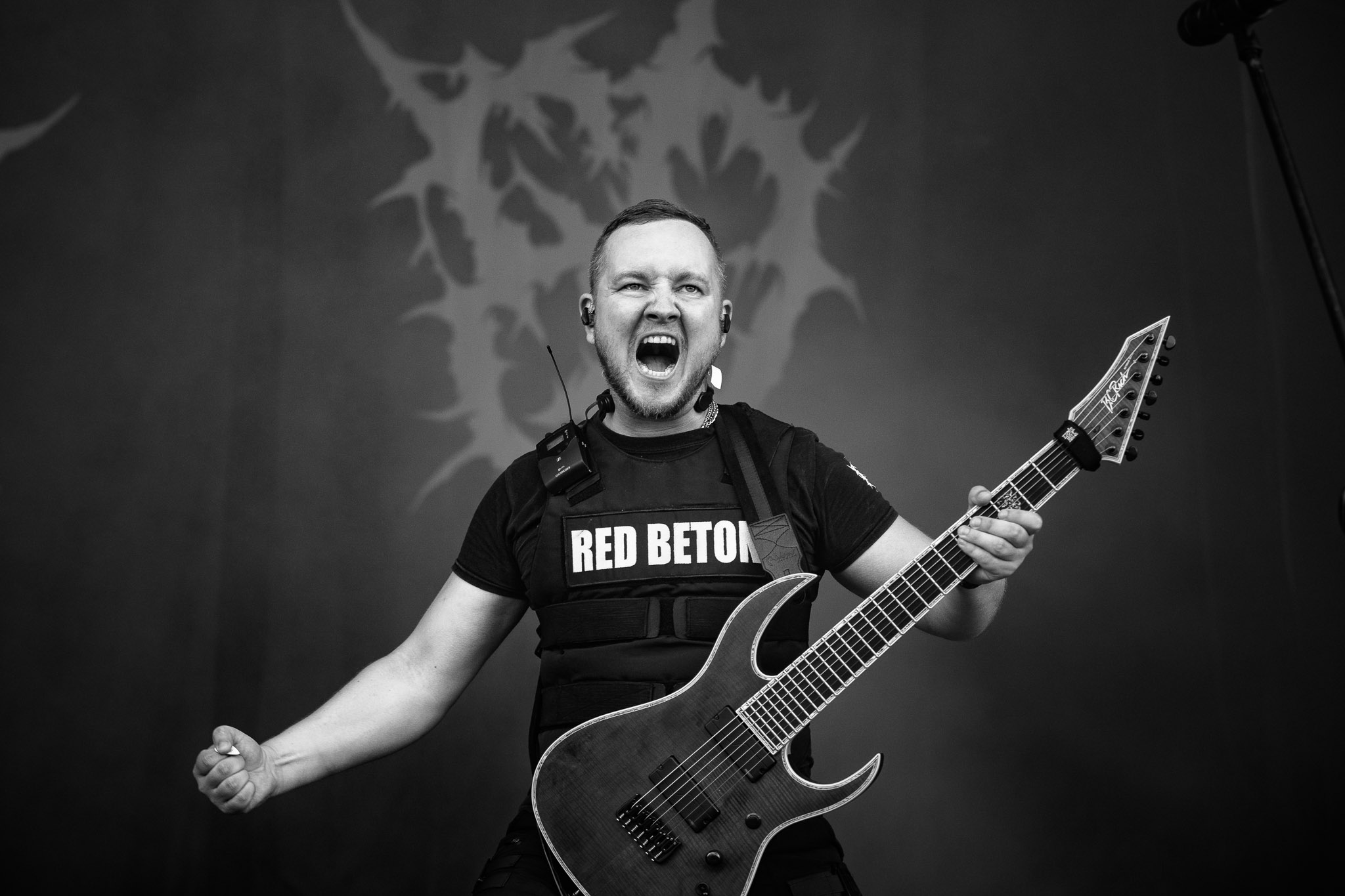 Bild vom Liveauftritt der Band Extermination Dismemberment beim Summer Breeze 2025