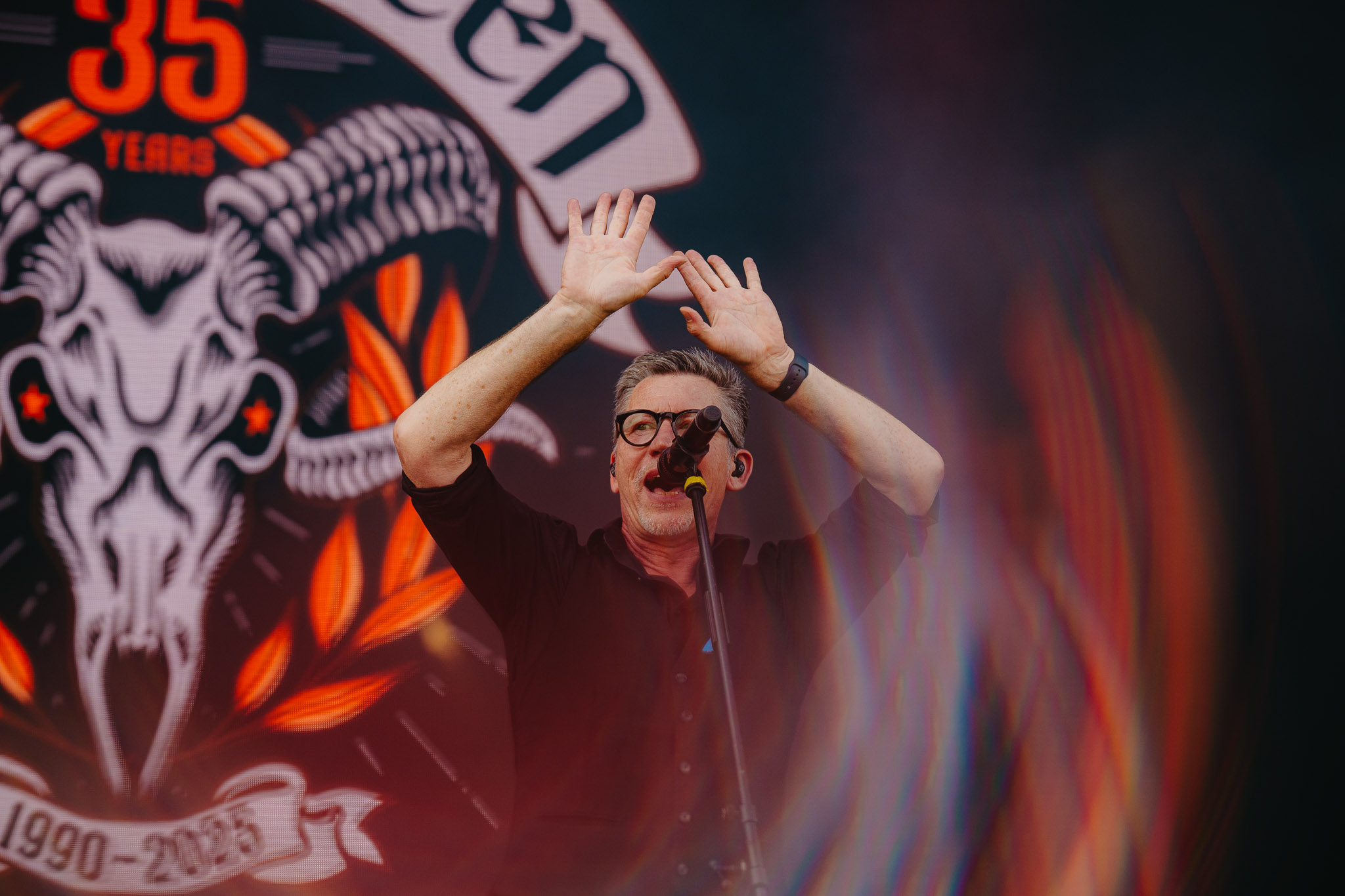 Bild vom Liveauftritt der Band Fiddler´s Green beim Summer Breeze 2025