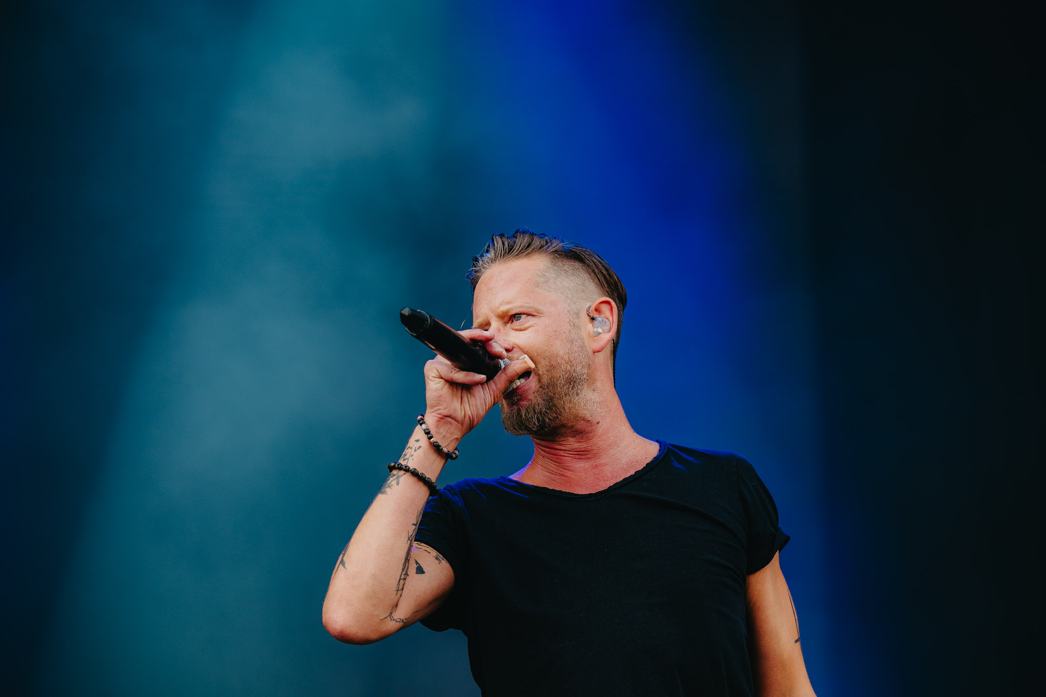 Bild vom Liveauftritt der Band Fiddler´s Green beim Summer Breeze 2025