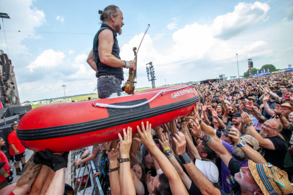 Bild vom Liveauftritt der Band Fiddler´s Green beim Summer Breeze 2025