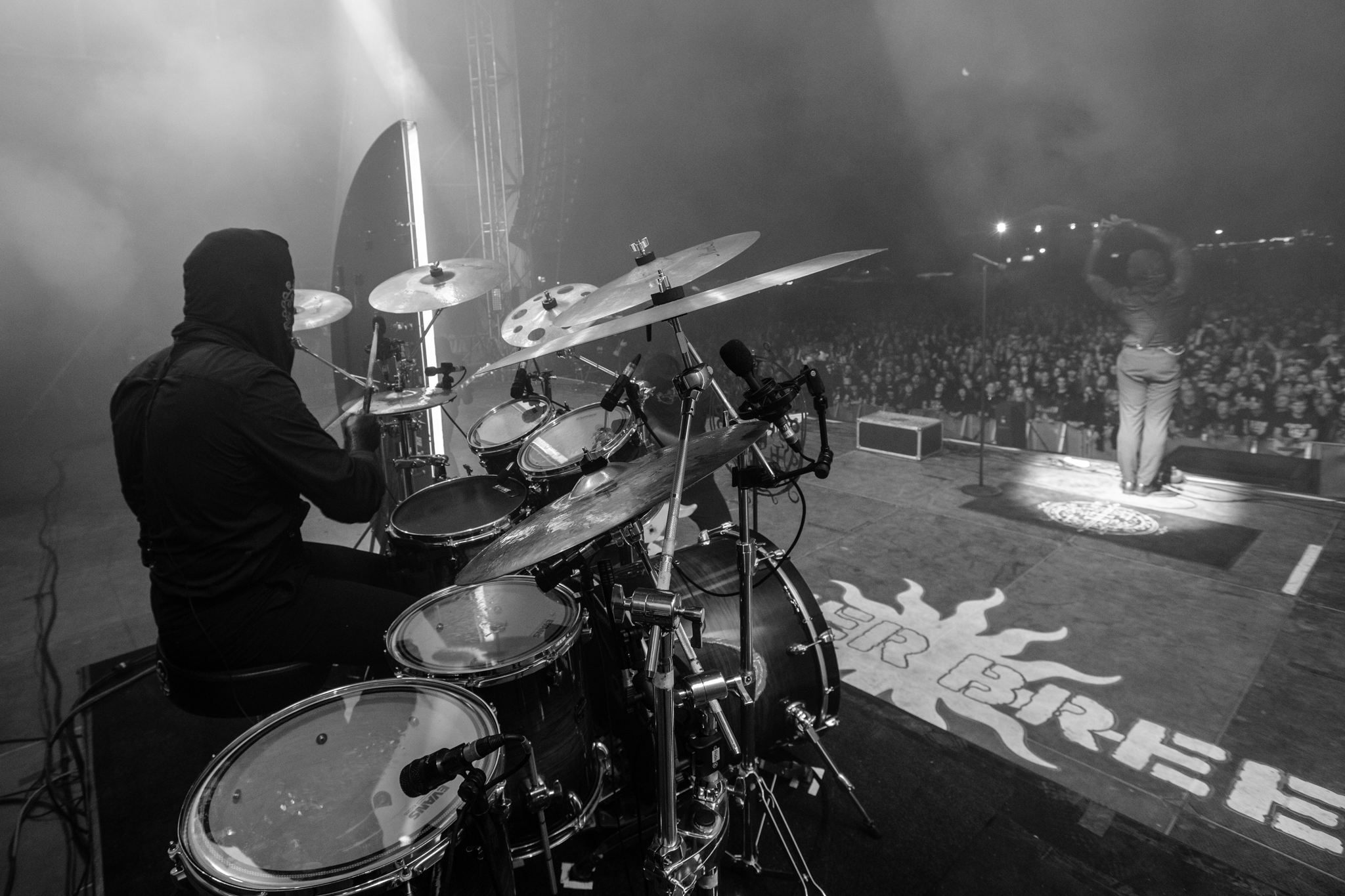 Bild vom Liveauftritt der Band Gaerea beim Summer Breeze 2025