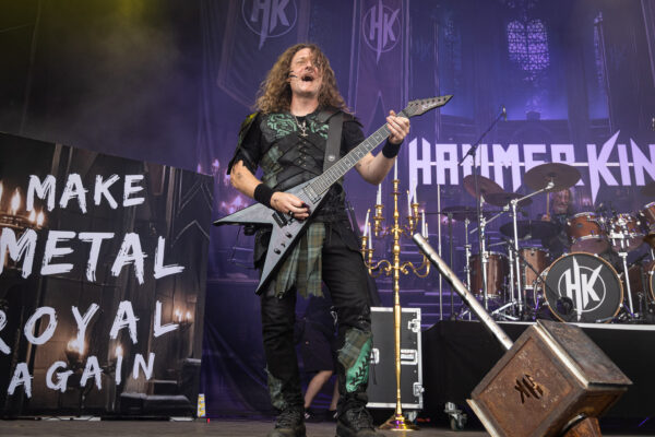 Bild vom Liveauftritt der Band Hammerking beim Summer Breeze 2025