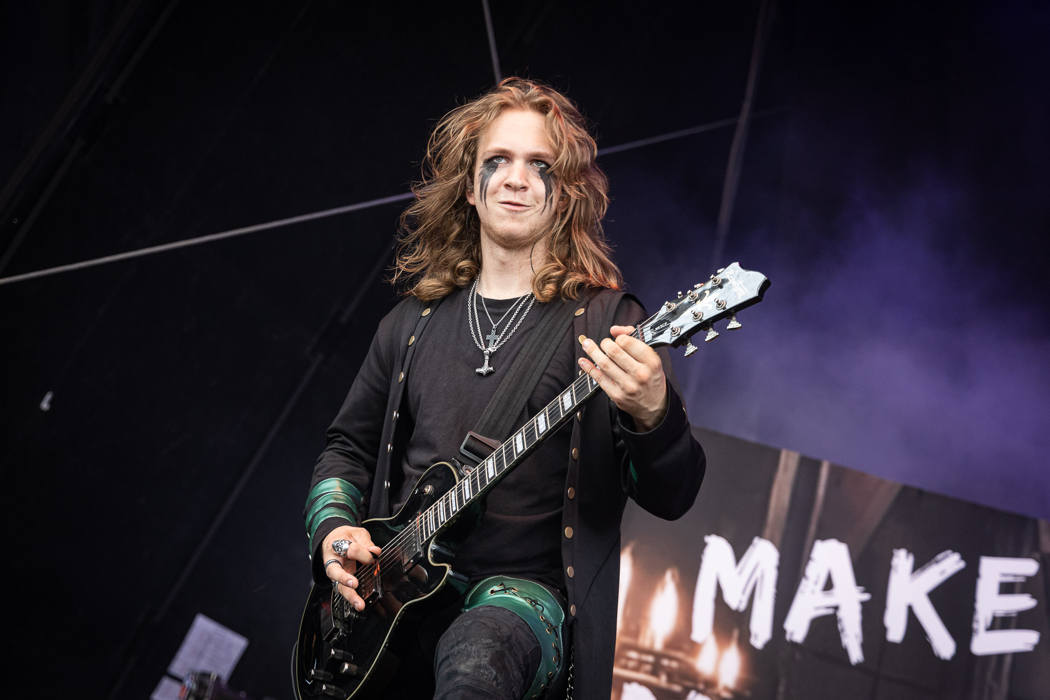 Bild vom Liveauftritt der Band Hammerking beim Summer Breeze 2025