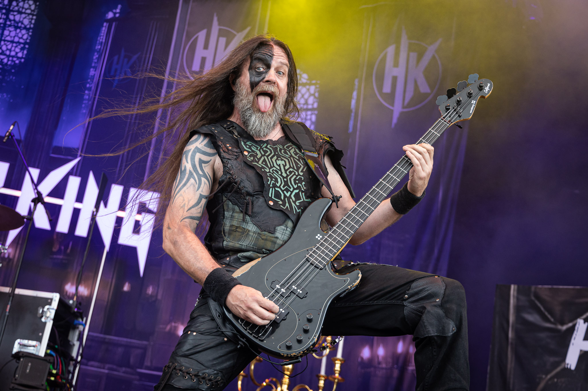 Bild vom Liveauftritt der Band Hammerking beim Summer Breeze 2025