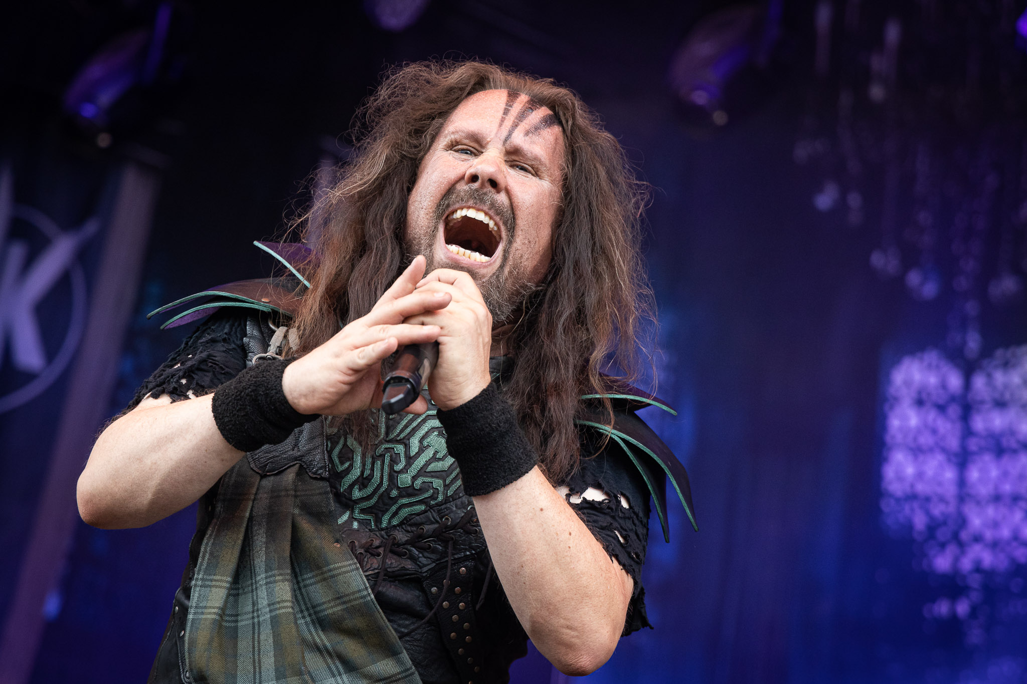 Bild vom Liveauftritt der Band Hammerking beim Summer Breeze 2025