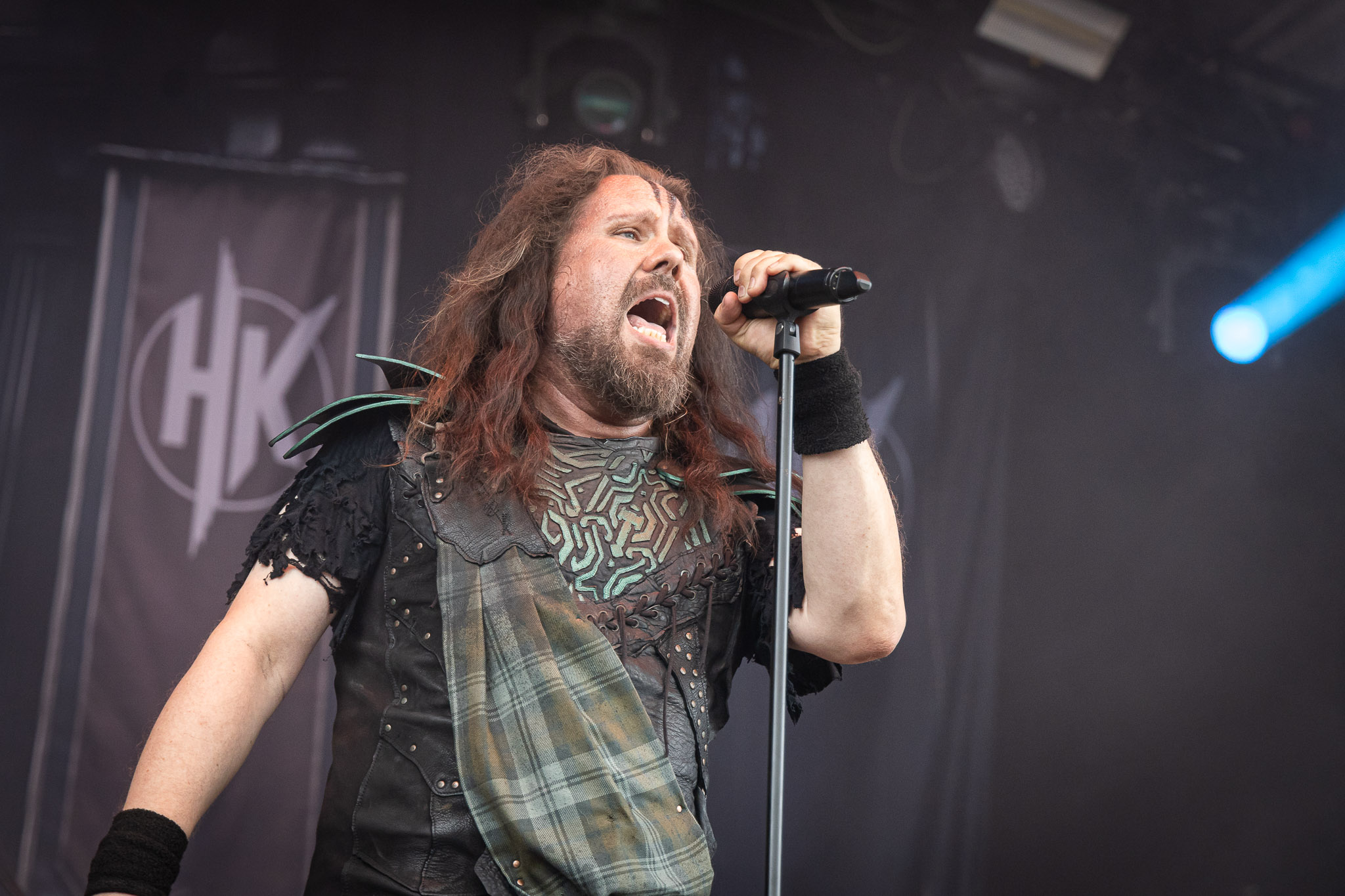 Bild vom Liveauftritt der Band Hammerking beim Summer Breeze 2025