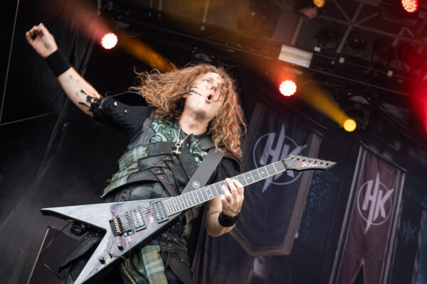Bild vom Liveauftritt der Band Hammerking beim Summer Breeze 2025