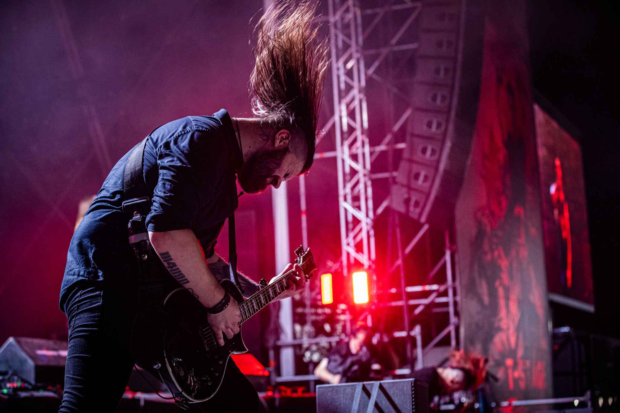 Bild vom Liveauftritt der Band Harakiri for the Sky beim Summer Breeze 2025