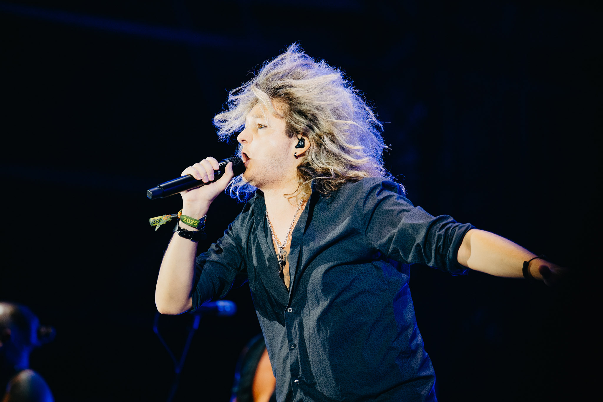 Bild vom Liveauftritt der Band Kissin´ Dynamite beim Summer Breeze 2025