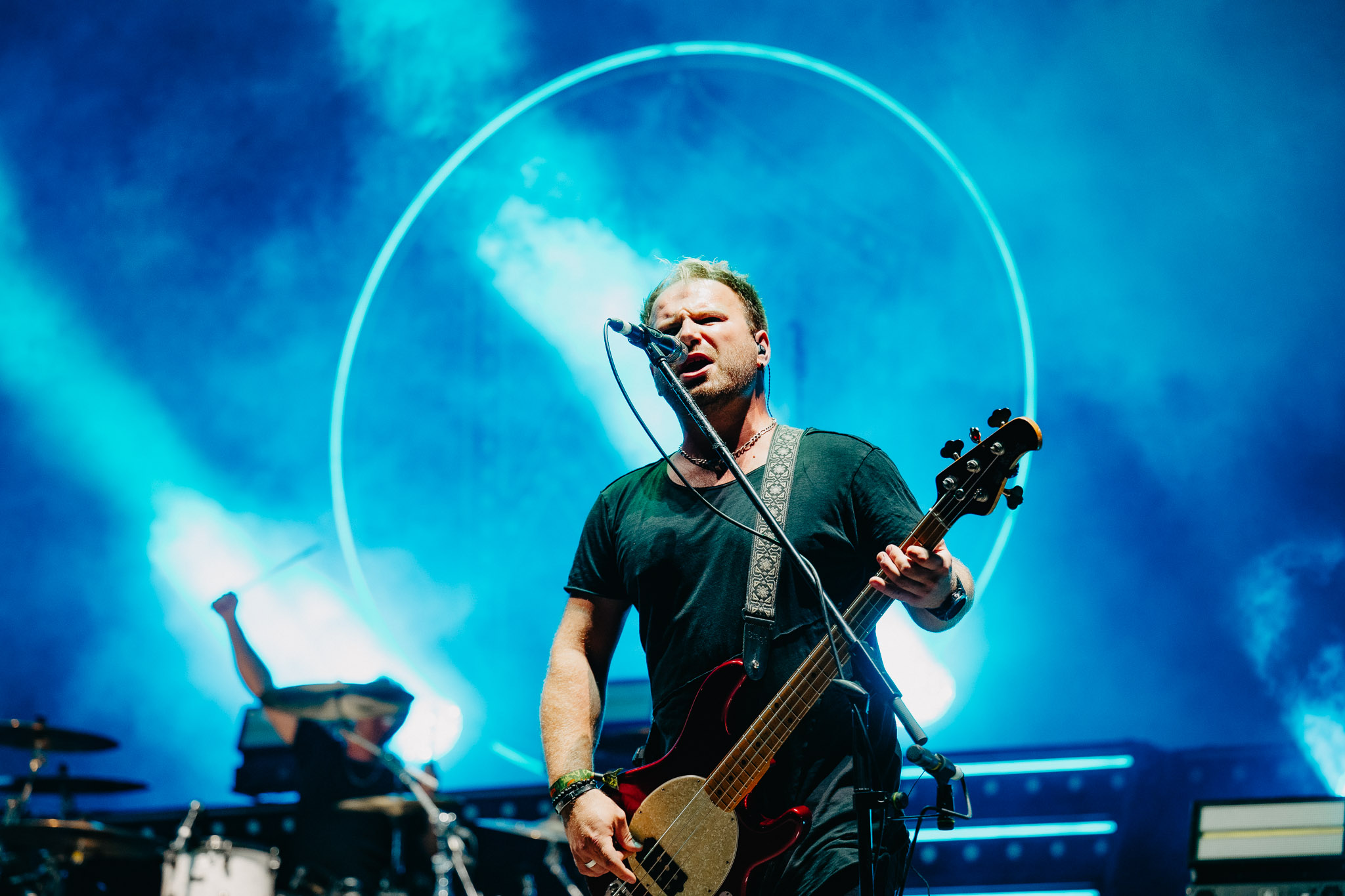 Bild vom Liveauftritt der Band Kissin´ Dynamite beim Summer Breeze 2025