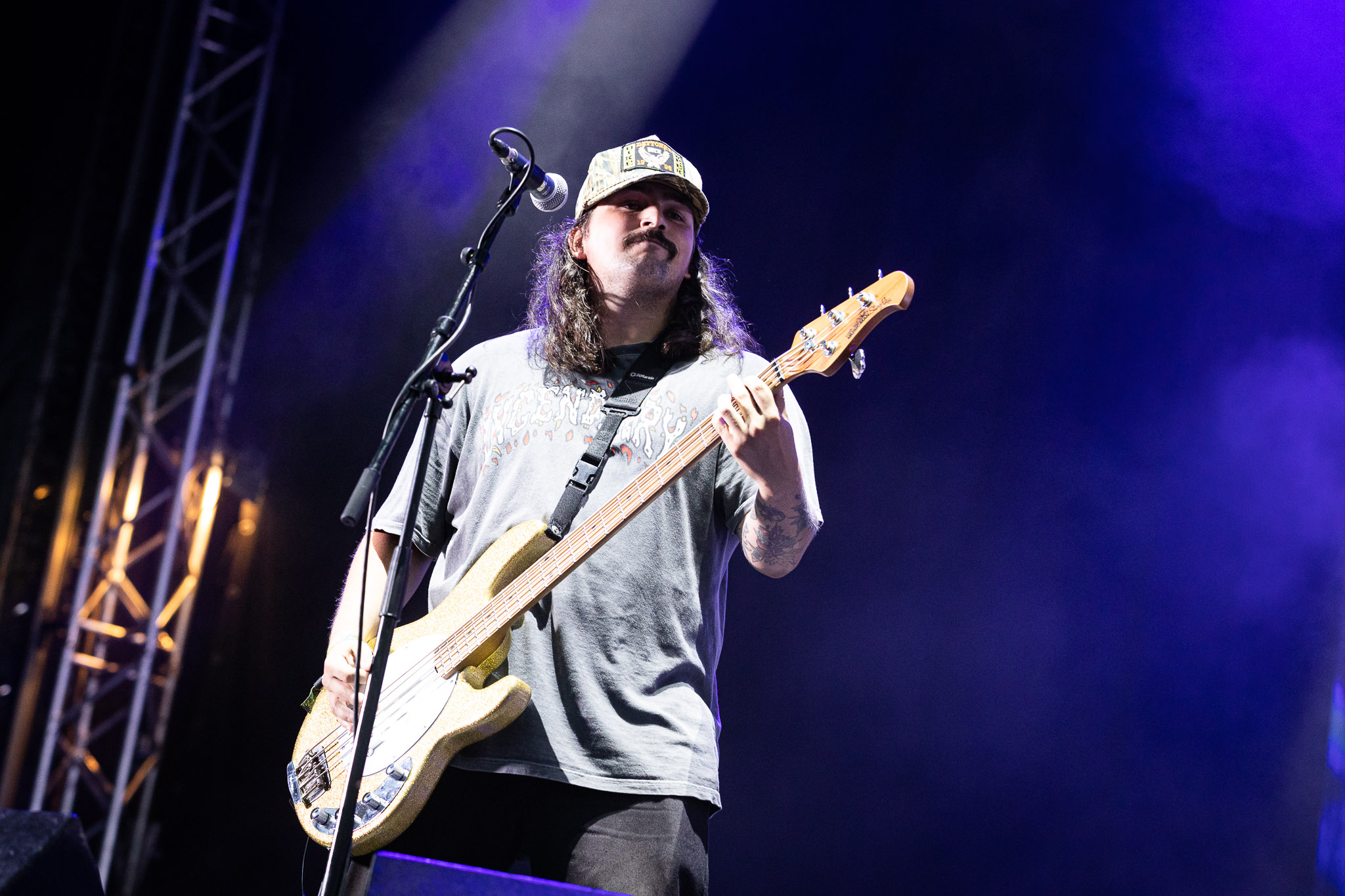 Bild vom Liveauftritt der Band Kublai Khan TX beim Summer Breeze 2025