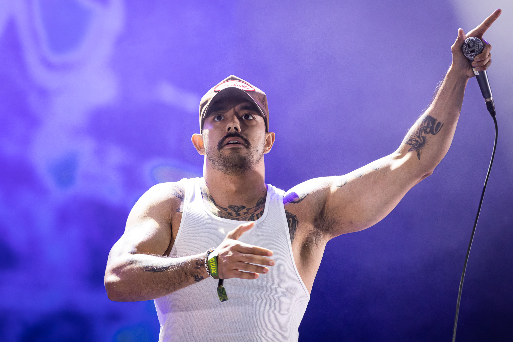 Bild vom Liveauftritt der Band Kublai Khan TX beim Summer Breeze 2025