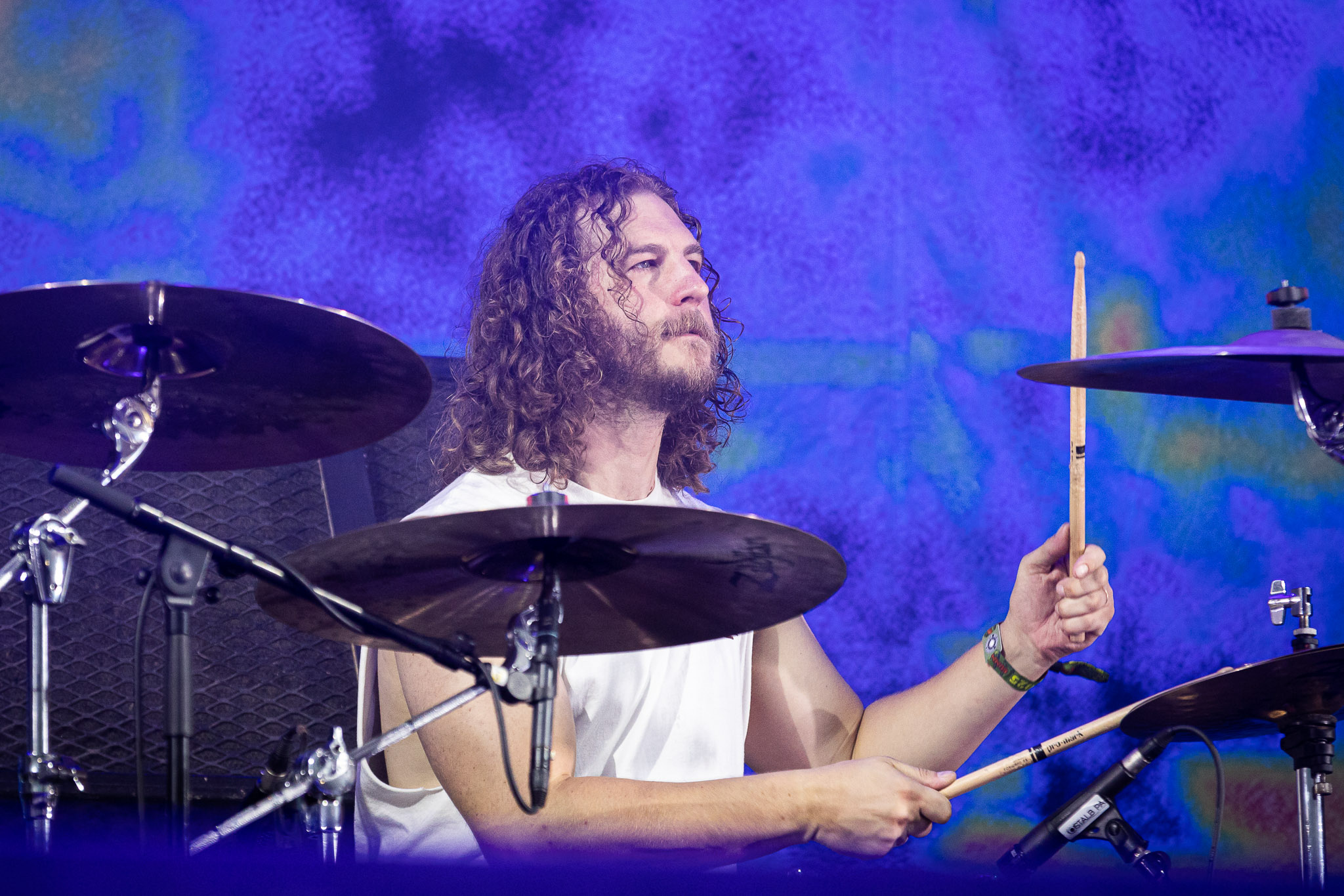 Bild vom Liveauftritt der Band Kublai Khan TX beim Summer Breeze 2025