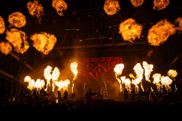 Bild vom Liveauftritt der Band Machine Head beim Summer Breeze 2025