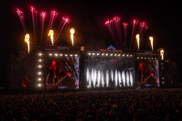 Bild vom Liveauftritt der Band Machine Head beim Summer Breeze 2025