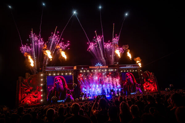 Bild vom Liveauftritt der Band Machine Head beim Summer Breeze 2025