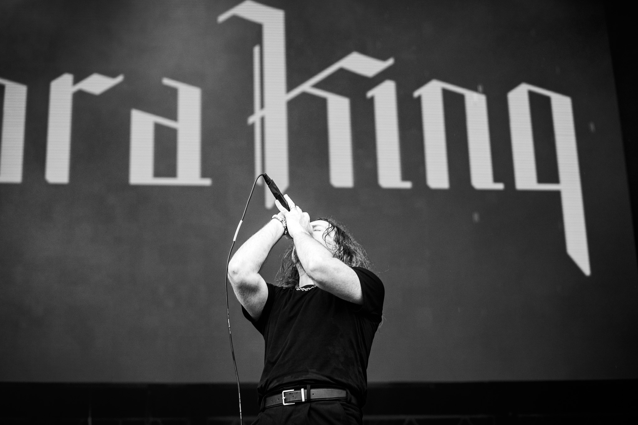 Bild vom Liveauftritt der Band Fit for a King beim Summer Breeze 2025