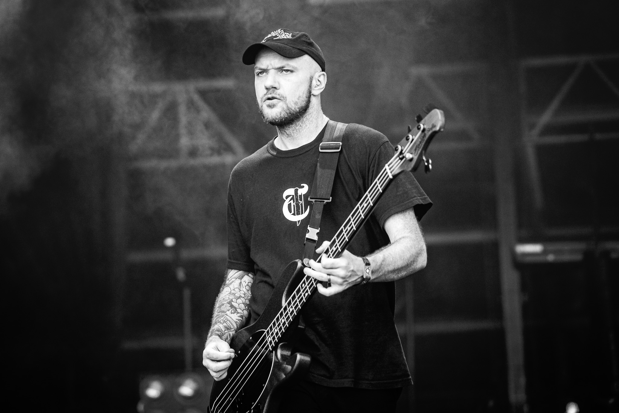 Bild vom Liveauftritt der Band Fit for a King beim Summer Breeze 2025