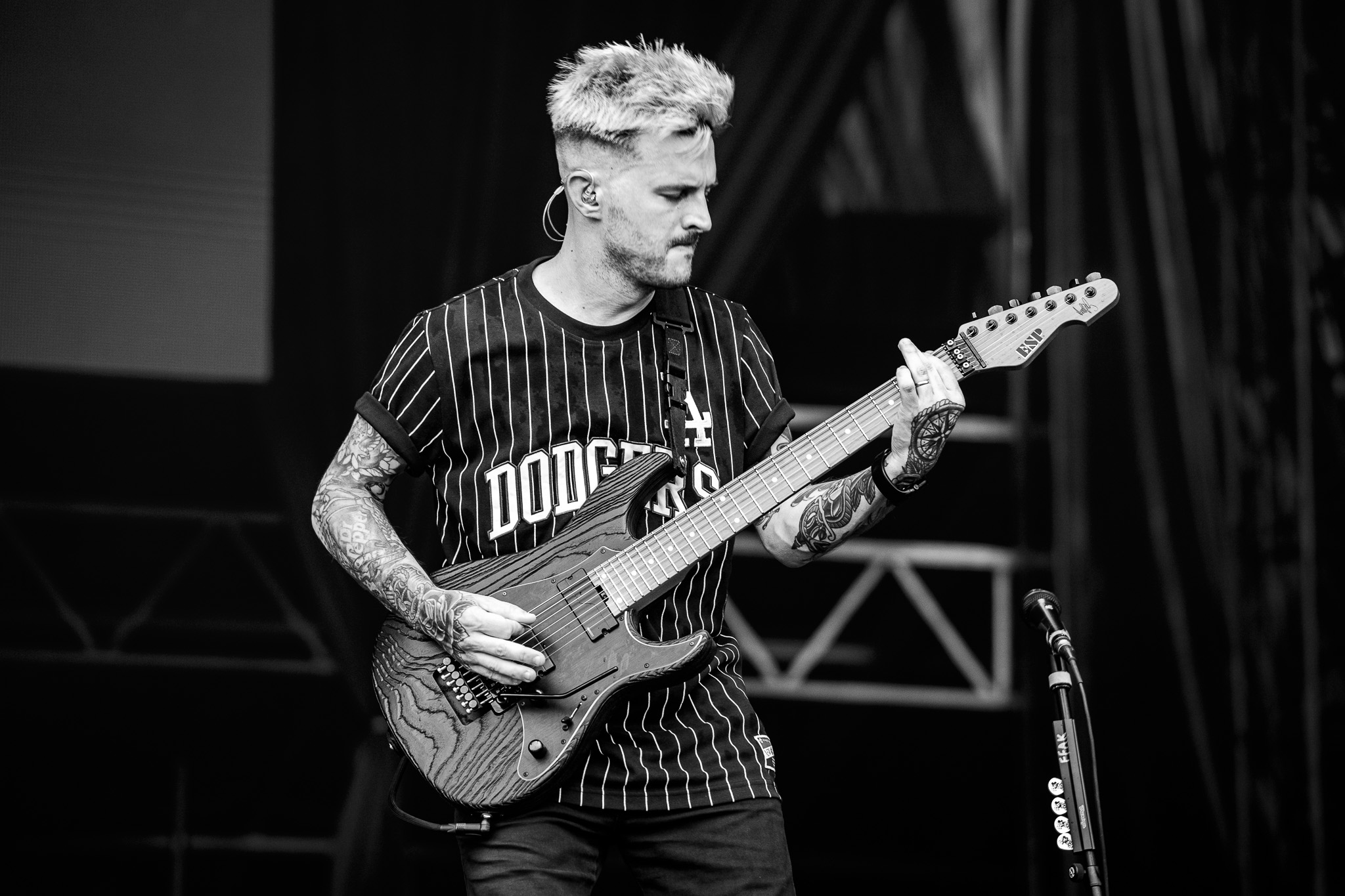 Bild vom Liveauftritt der Band Fit for a King beim Summer Breeze 2025