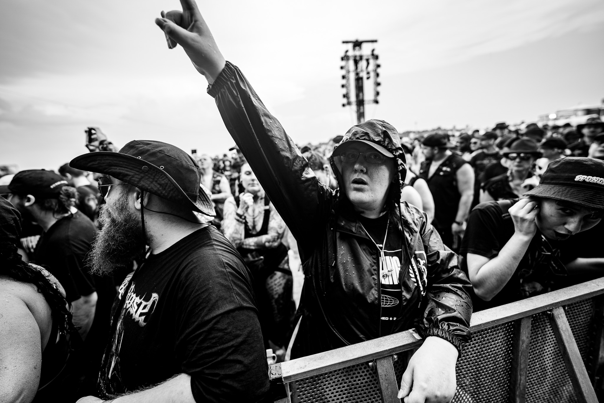 Bild vom Liveauftritt der Band Fit for a King beim Summer Breeze 2025