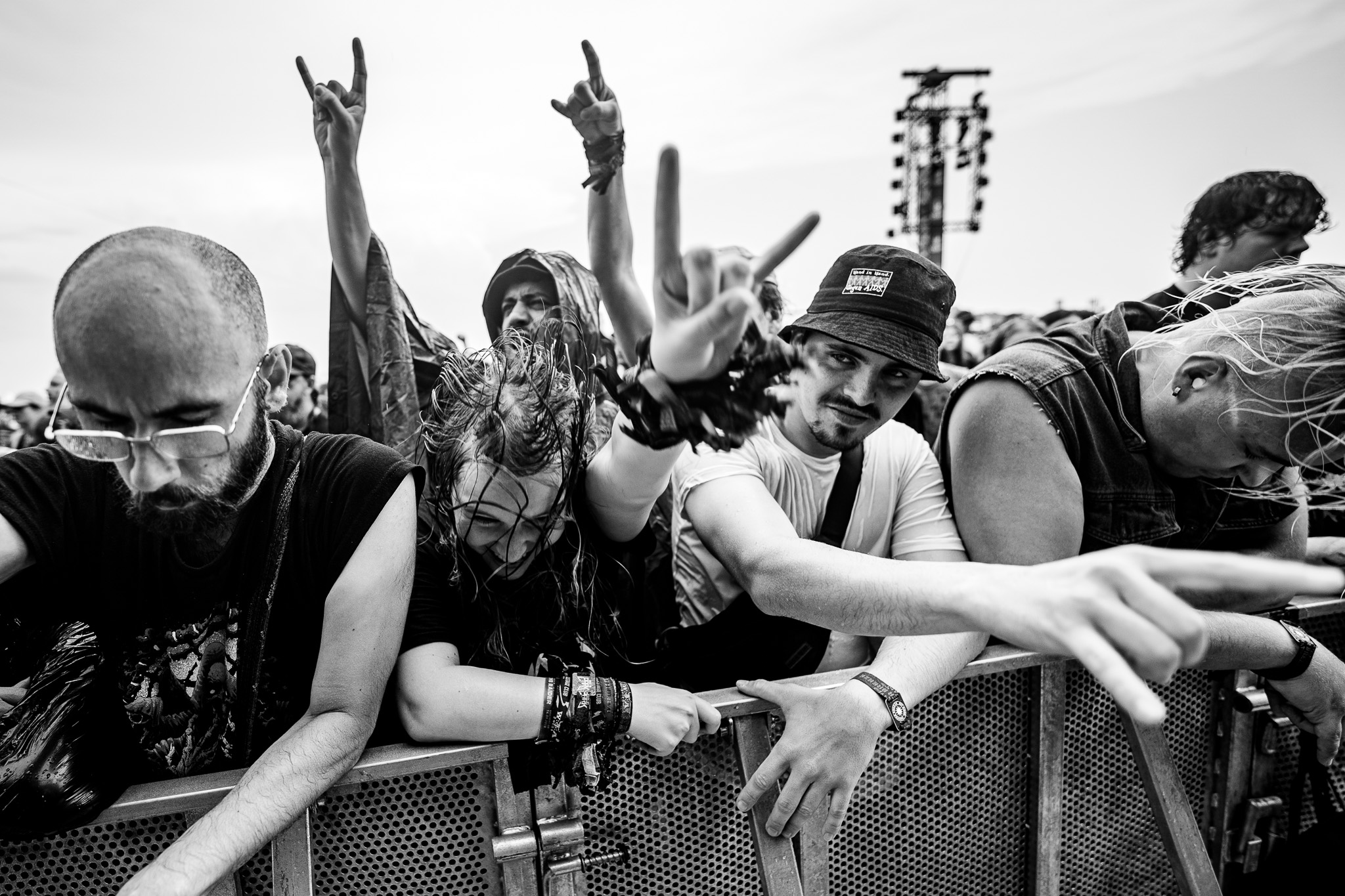 Bild vom Liveauftritt der Band Fit for a King beim Summer Breeze 2025