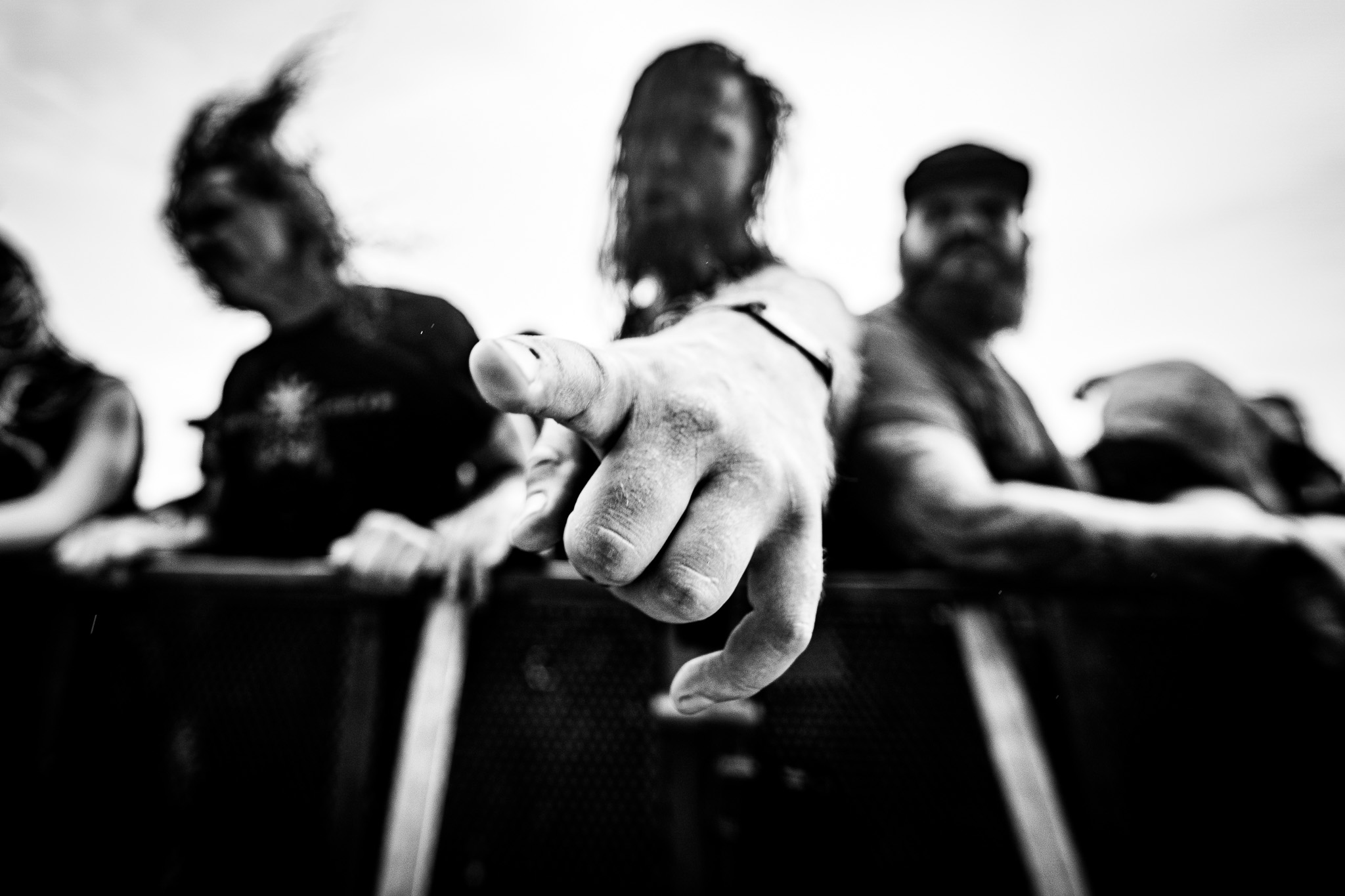 Bild vom Liveauftritt der Band Fit for a King beim Summer Breeze 2025