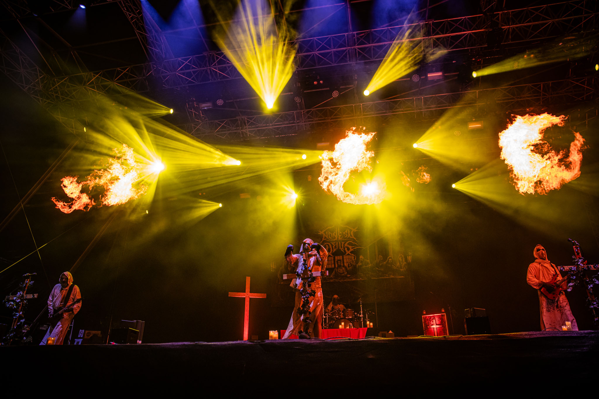 Bild vom Liveauftritt der Band non est deus beim Summer Breeze 2025