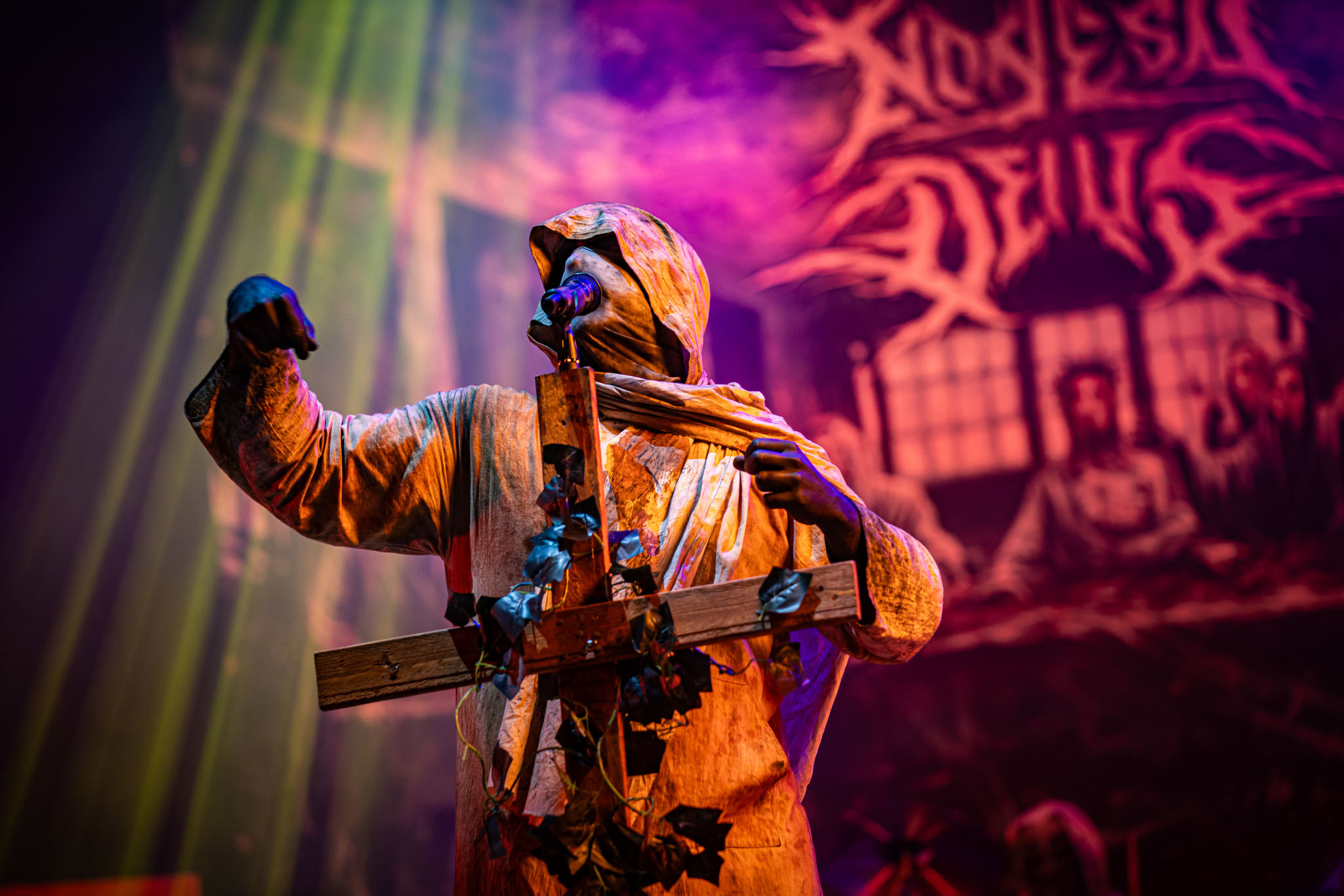 Bild vom Liveauftritt der Band non est deus beim Summer Breeze 2025