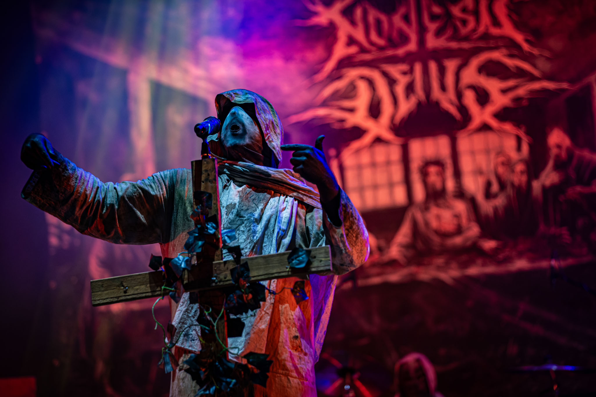 Bild vom Liveauftritt der Band non est deus beim Summer Breeze 2025