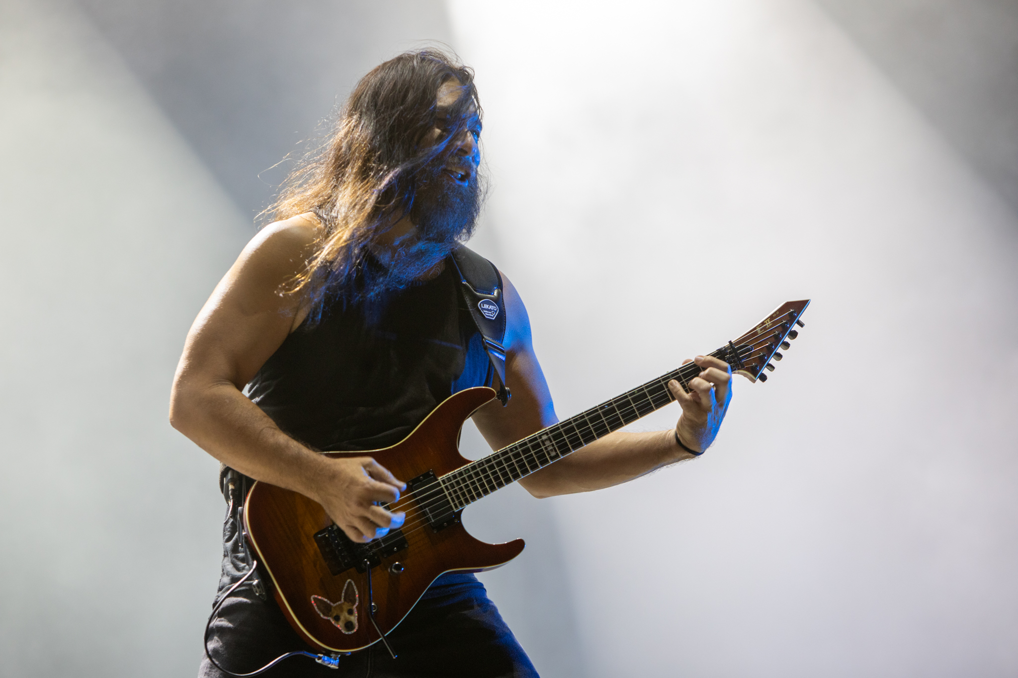 Bild vom Liveauftritt der Band Obituary beim Summer Breeze 2025