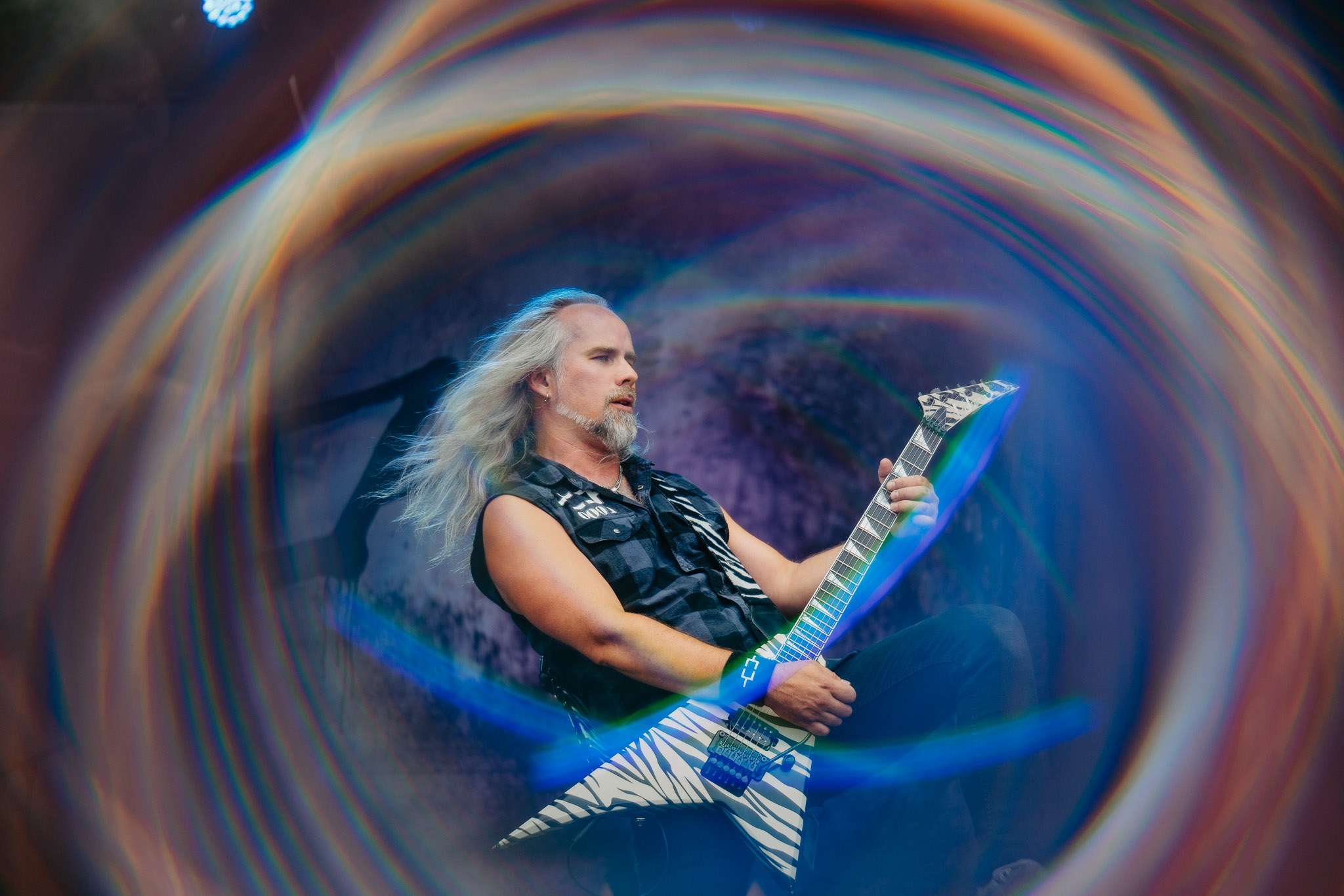 Bild vom Liveauftritt der Band Omnium Gatherum beim Summer Breeze 2025