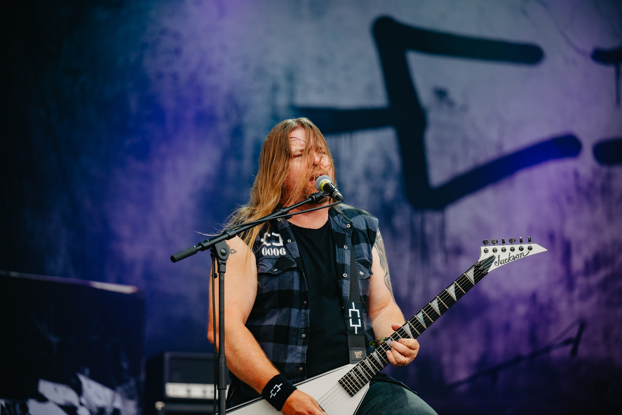 Bild vom Liveauftritt der Band Omnium Gatherum beim Summer Breeze 2025