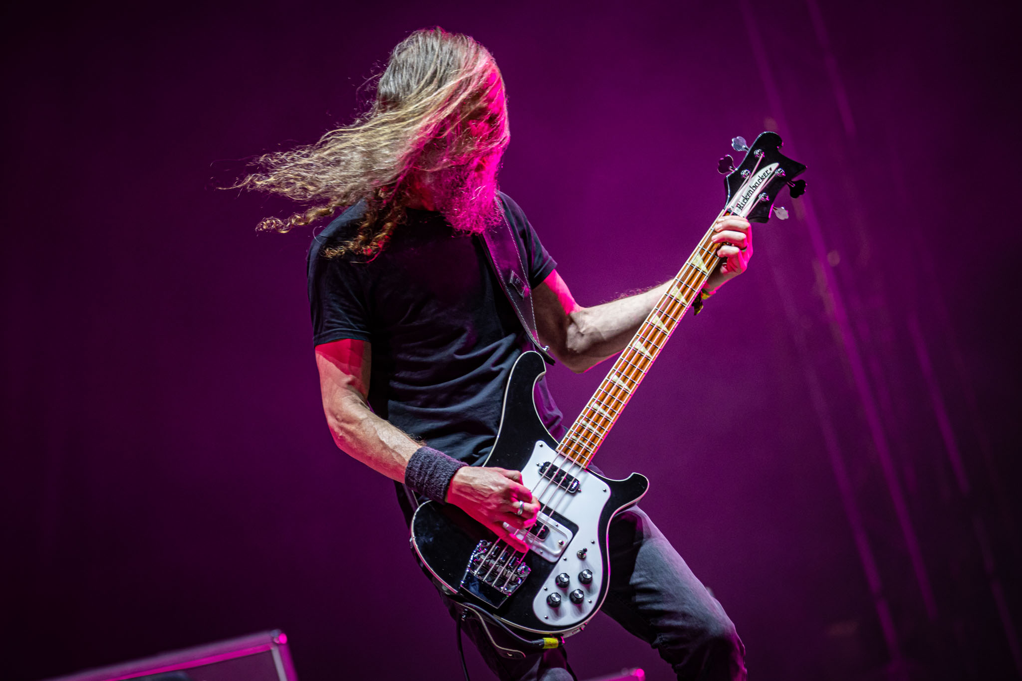 Bild vom Liveauftritt der Band Primordial beim Summer Breeze 2025